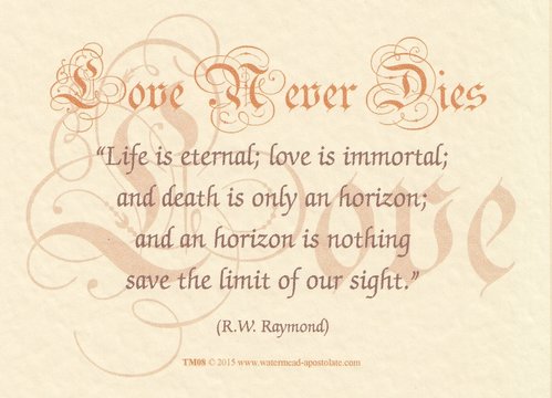 Love Never Dies Card - Horizon