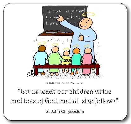 Little Saints Coaster - Teach Children