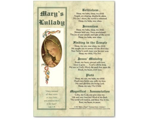 Mary's Lullaby Lam'post
