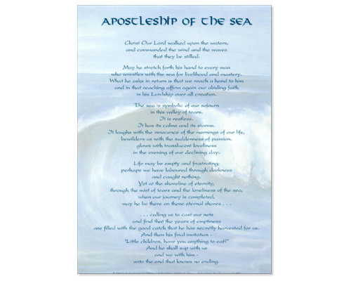 Apostleship of the Sea Laminate