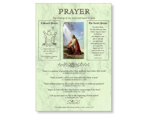 Prayer Laminate