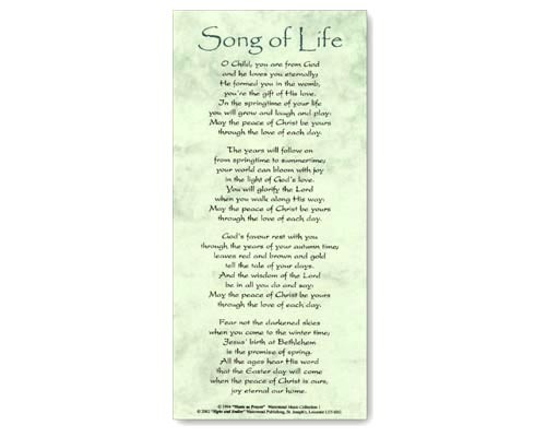 Song of Life - Smiles and Sighs Card