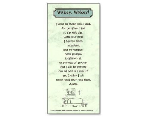 Wakey Wakey - Smiles and Sighs Card